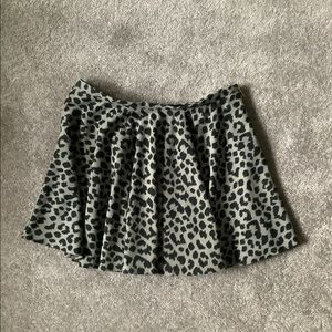 Victoria’s Secret animal print swing skirt size 12